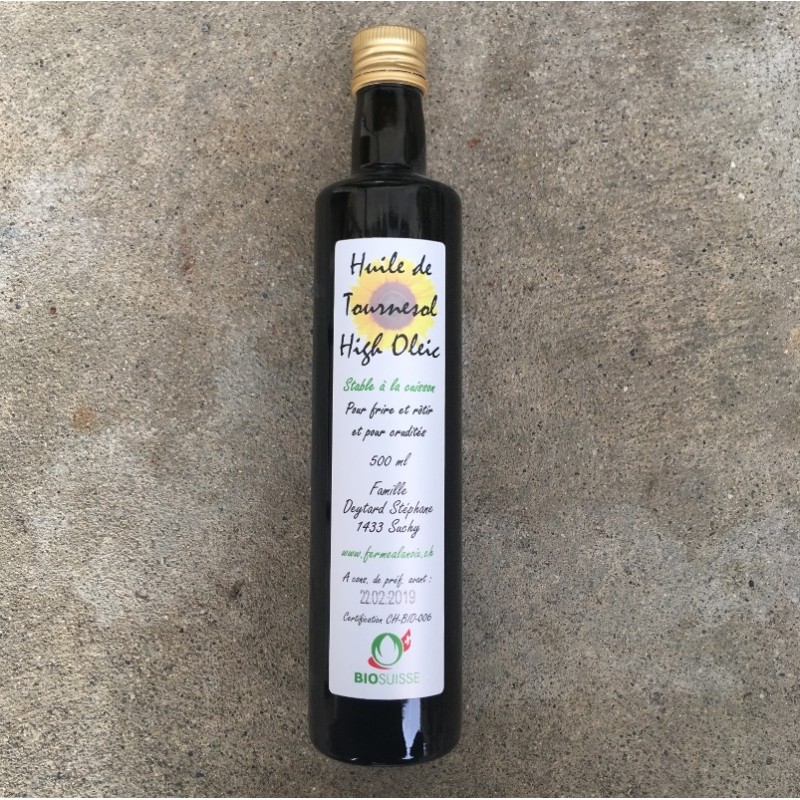 Organic Sunflower Oil - 0.5 l