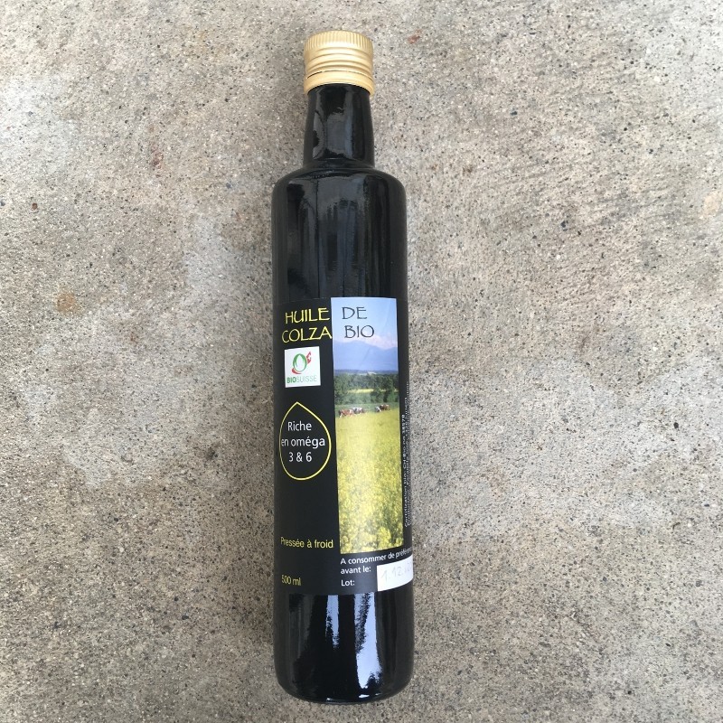 Organic Rapeseed Oil - 0.5 l