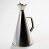 Stainless steel non-drip oil can - 50 cl