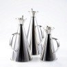 Stainless steel non-drip oil can - 75 cl