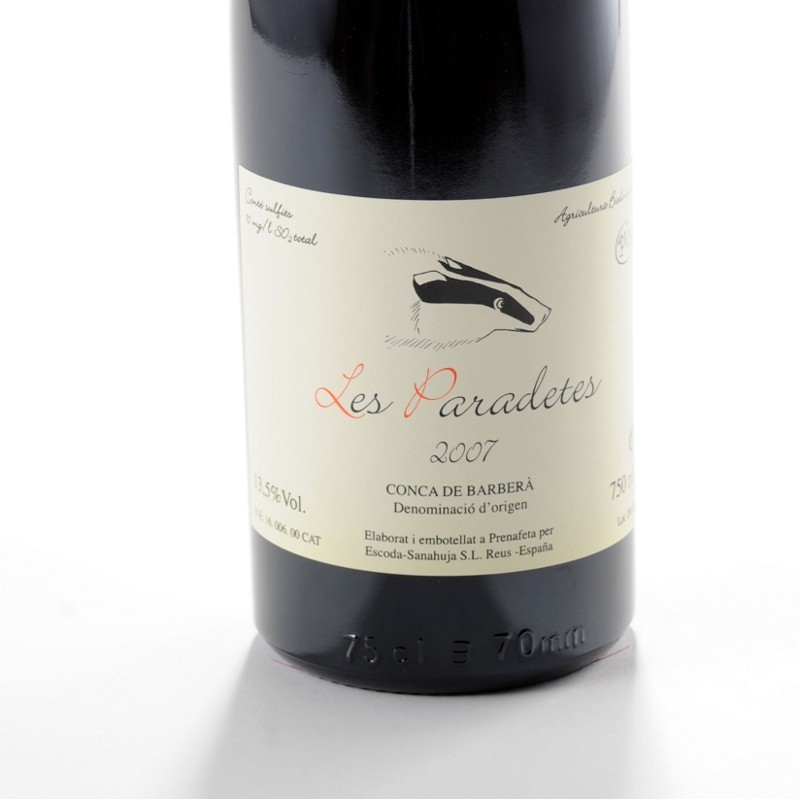 Les Paradetes 2007 – Biodynamique - 75 cl