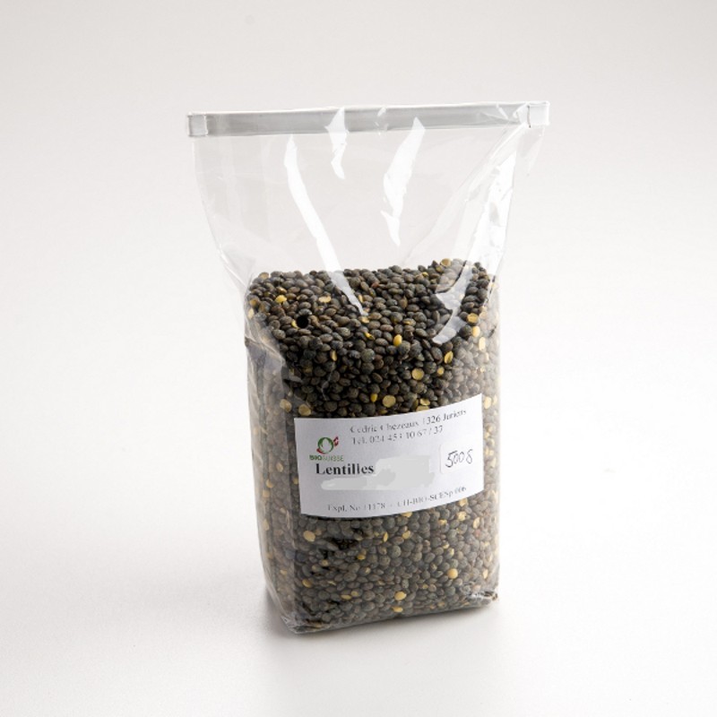 Organic lentils (Clos des Papillions- Vaud) – 400 g