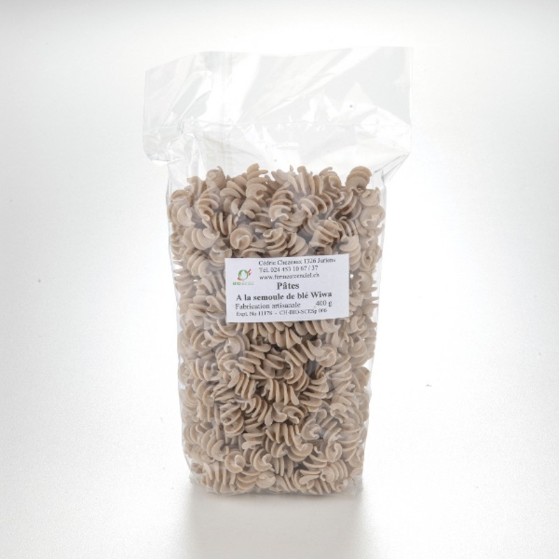 Pâtes biologiques (type "Cornette) – 400 g