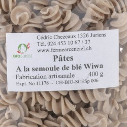 Pâtes biologiques (Cornettes ou autres) – 400 g