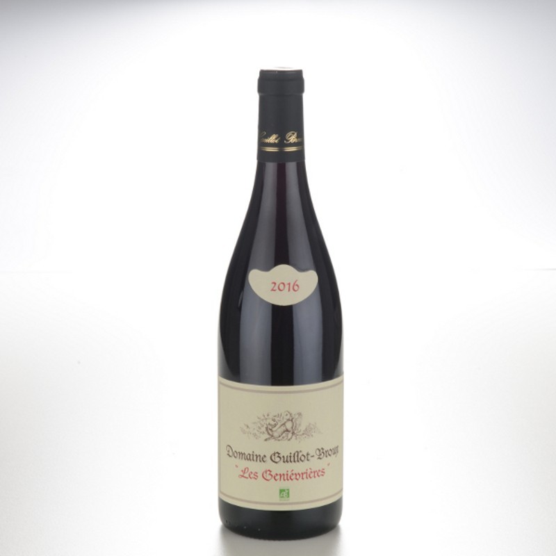 « Les Genèvrières" 2019 - Pinot noir Biologique - 75 cl