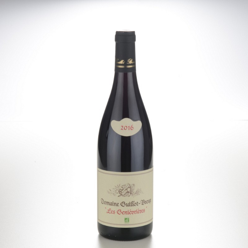 "Les Genèvrières" 2019 - Organic Pinot Noir - 75 cl