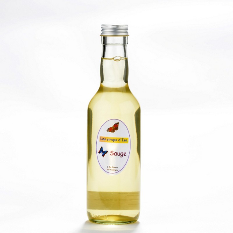 Sirop de Sauge  - 3,5 dl - Production artisanale