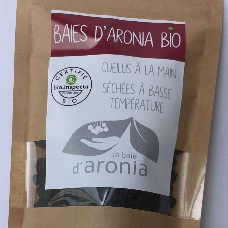 Dried Aronia Berries - Organic - 100 g