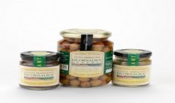 Arbequine-Oliven mit Kräutern - 220 g