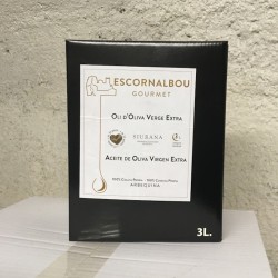 Olive oil Escornalbou - Bag-in-box 3 l. - DOP Siurana -