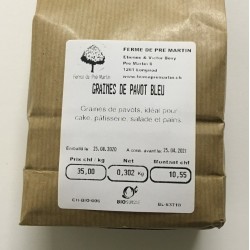 Graines de Pavot bleu bio - 200 g
