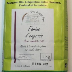 Engrain - Farine bio (600) – 1 kg