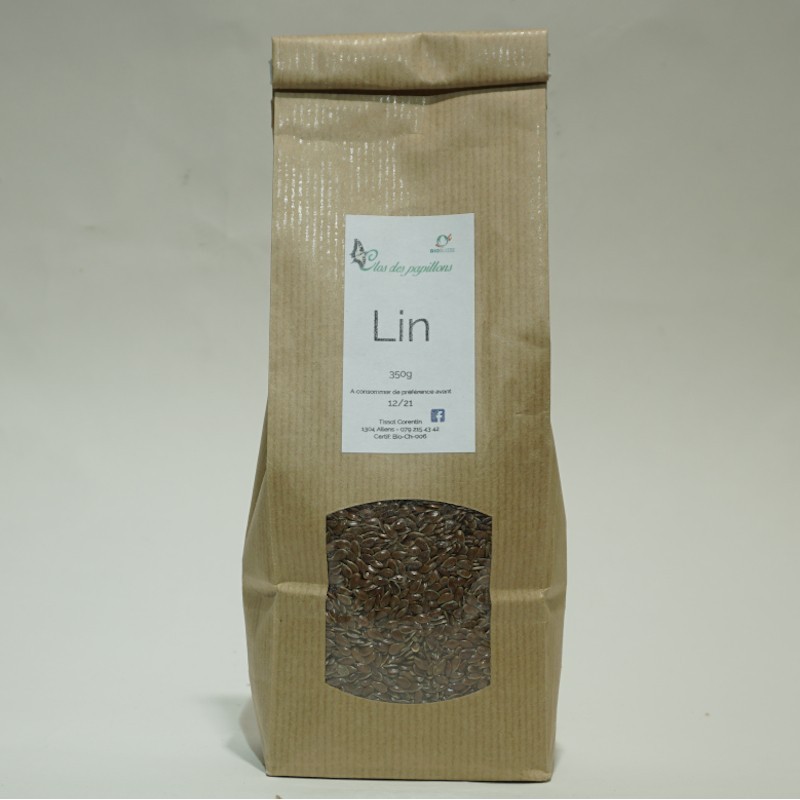 Graines de Lin bio – 350 g