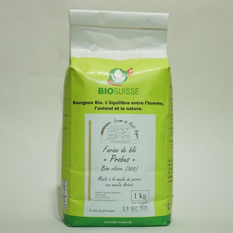 Blé Probus - Farine bio - 1 kg