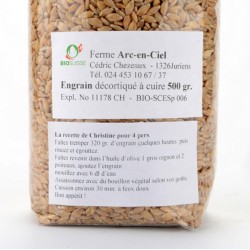 Engrain décortiqué biologique - 0.5 kg