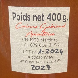 Miel du Valais - Corinne Gabioud - 400g