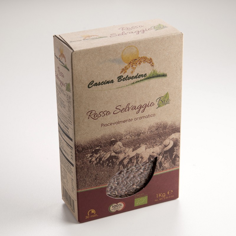 Roter Wildreis aus biologischem Anbau - 1 kg
